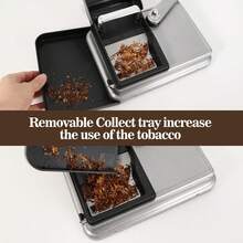 8.0mm Cigarette Rolling Machine With Grooved Board, Manual Cigarette Roller, Portable Home Cigarette Maker, DIY Cigarette Rolling Kit, Christmas Decorations, Christmas Gift