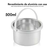 Kit de depilación con perlas de cera para uso doméstico, incluye frasco de cera y bolitas de cera - Multicolor - Ver 6