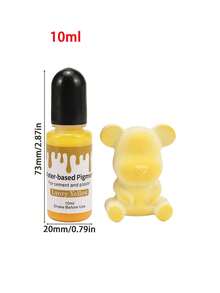 10ml/瓶 24色石膏著色樹脂染料，水溶性濃縮顏料，適用於混凝土水泥模具製作、DIY手工皂著色、蠟燭製作染料顏料 - 彩色 - 查看 9