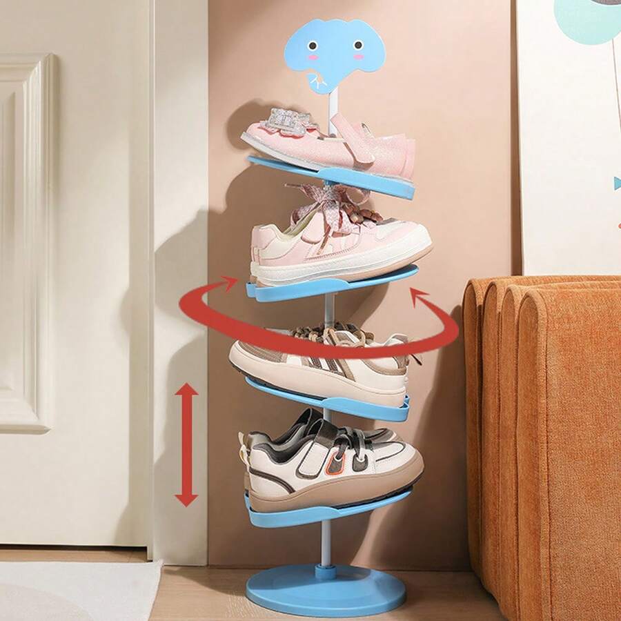 1 pièce Organisateur de rangement multi-couches pour chaussures - Gain d'espace compact, gestion des chaussures sans effort, idéal pour l'entrée, la chambre, le couloir - Multicolore - Voir 1