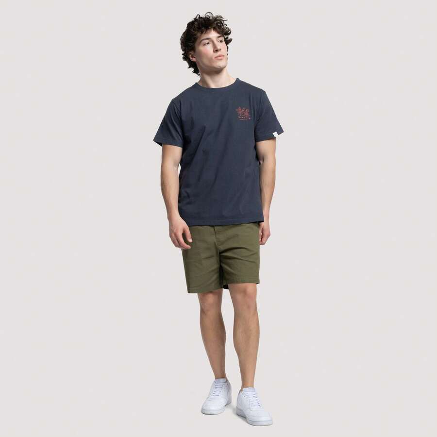 LiveAPLI In NY Navy Grahpic Tee - Navy Blue - View 1