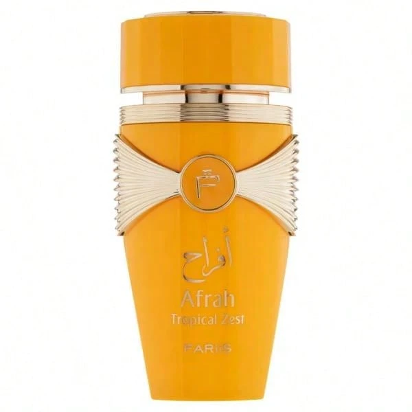 Lattafa Perfume Unisex - Afrah Tropical Zest, Fariis, Unisex - 100 ml - Naranja - Ver 1