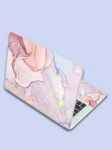 A Set Of 15-Inch Laptop Skin With Marble Pattern For Laptops, MacBooks,HP