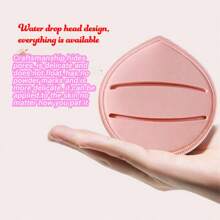 5 piezas/set de maquilladores - Esponjas de maquillaje suaves para uso húmedo y seco, con una fuerte capacidad de liberación de polvo, material suave y cómodo, para una aplicación de Maquillaje impecable, adecuado para líquido, crema y polvos, esponjas de cosméticos de varios colores 5 unidades/Set