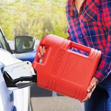 5-Gallon Multi-Application Liquid Storage Unit With View Stripe, Locking Nozzle & Reinforced Base