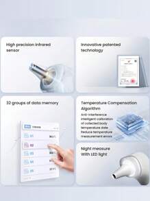 PHILIPS Ear Thermometer Forehead Thermometer Two-In-One Electronic Thermometer Infant/Adult Temperature Measurement