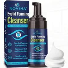 Eyelid Foaming Cleanser Everyday Scrub For Soothing Relief Refreshing Mild Eye Lid Wash To Remove Pollen Dirt Oil Lash Shampoo Makeup Remover To Port Healthy Eyes 3.4oz - Clear - 查看 1