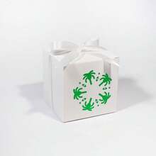 5/10/15/20pcs Set European Saudi Palm Tree July 4th White Gift Box Embossed Palm Tree Candy Box - Multicolor - View 4