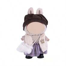 1 Set 17 Cm Doll Clothing Set (No Doll, Shoes, Glasses), Compatible With Labubu,Clothing Set Suitable For 6.7-Inch Doll Set, Fashionable And Unique Hat And Clothing Accessories, Suitable For First/Second/Third Generation Dolls To Play And Display ,Clothing Set Only,(Excluding Dolls And Shoes) - Multicolor - View 12