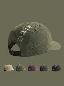 1 pieza Gorra de béisbol de malla transpirable y fina para hombres y mujeres, para actividades al aire libre como campamento, tiempo libre, protección solar, secado rápido, senderismo - Multicolor - Ver 1