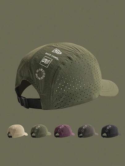 1개 남녀 겸용 여름용 얇고 통기성 있는 메쉬 야구 모자, 아웃도어 캠핑 여가 자외선 차단 빠른 건조 등산 모자