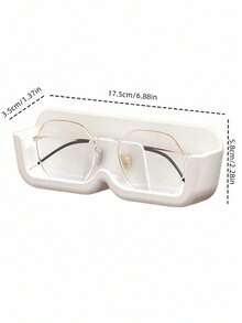 3 件/1 件太阳镜收纳盒壁挂式眼镜收纳塑料眼镜框眼镜展示架家居装饰带贴纸，适用于家庭办公室宿舍 - 彩色 - 查看 10