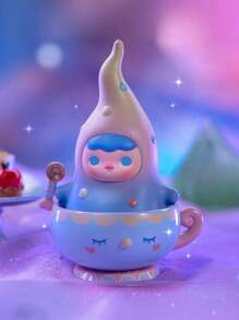 1pc Or More Cute Anime Character PVC Figure Model, Blind Box/Blind Bag, Animal Tea Party Style, Perfect Halloween Gift For Figurine Collectors, Great For Room Decoration