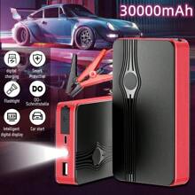 Portable Car Jump Starter Emergency Power Bank - 12V Battery Booster Charger For 5.0L Gasoline And 3.0L  Engines - With Flashlight - For Cars, Motorcycles, SUVs - Safely Jump-Start A Dead Battery In Seconds, Cargador De Bateria De Carro