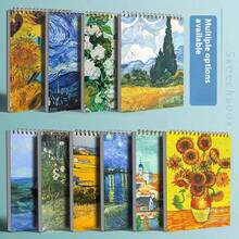 A4 Blank Sketchbook, 30 Pages Per Book, Blank Drawing Book For Art Students, Essential For Back To School, Art Students, Drawing Lovers, Students, Designers, Suitable For Art Studio, Classroom, Home, Outdoor, For Sketching, Drawing Practice, Sketchbook Making, Inspiration Recording, Great Gift For Back To School, Teacher's Day, Birthday, Art Festival - Multicolor - View 3