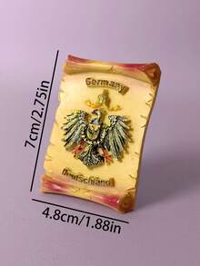 1 pezzo Calamita da frigo souvenir da viaggio 3D creativa della città, calamita decorativa fatta a mano, adatta per Natale - Multicolore - Visualizzare 22