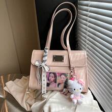 Women Crossbody - 藍色+小貓掛件 - 查看 3