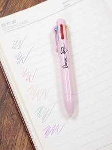 Custom Ballpoint Pen-Six Colors With Name,Personalized Teacher Pens,Customized Gel Pens,Customizable Text Writech Pens,Birthday Gifts,Teacher's Day Gifts,Anniversary,Back To School Gifts,Red/Purple/Orange Color/Blue/Black/Green, Students,Friends,Men,Women,Home,Business,Work,Office,Christmas Gift Supplies - Style a - View 7