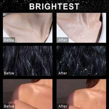 Ytruns Spray de purpurina de 100 ml para resaltar, se puede usar en el Body/cabello/ropa - 1 unidad - Ver 7