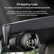 4.5-Inch Flip Mirror Dash Cam With Front And Rear Camera, 1080P Full HD, Super Night Vision, Parking Mode, Motion Detection, Loop Recording, Includes 32GB SD Card-Holiday Gift - Premium model (with 32G card) - 查看 6