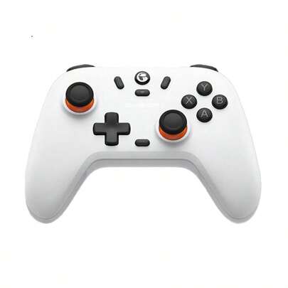 GAMESIR T4 Nova Lite Gaming Tri-Mode Controller, Joystick Without Dead Zone, 6-Axis Gyroscope, Linear Trigger, 2.4G/Bluetooth/Wired Second Connection, Universal For Switch/Steam/Android/IOS, White