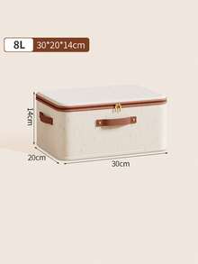 5 Größen verfügbar, großvolumige faltbare Aufbewahrungsbox mit Deckel, Haushalt Kleiderschrank faltbare Aufbewahrungskiste, Kleidung, Decken Organizer Box - Verschiedenfarbig - Übersicht 11