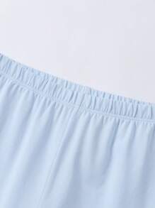 Annil Children's Clothing For Girls, Girls, Boys, Girls, Teenagers, Autumn Shirts And Pants Sets, Home Thermal Clothing Base, Autumn Shirts And Pants