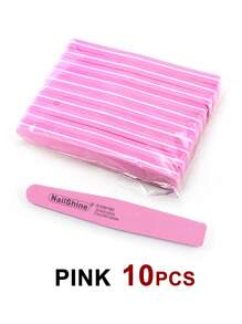 NailShine 3/5/10/20 件海绵 100/180 号指甲锉和抛光套装，双面砂纸板可水洗抛光块，适用于天然指甲和水晶指甲，专业美甲工具