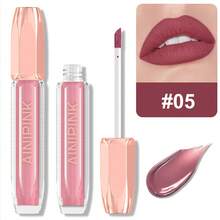 AINIPINK 1pcs Matte  Lipstick, Easy To Color, Lip Gloss, Waterproof, Sweat-Proof, Non-Stick To Cup, Non-Fading, Long-Lasting, Exquisite, Suitable For Gifts, Festival Makeup, And Performance Makeup - Nhiều màu - Xem 15