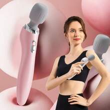 Portable Handheld Massager, USB Rechargeable Relaxation Massage Stick, Vibrating Massage To Relax Neck, Back, Legs, Waist, And Foot - Multicolor - View 7