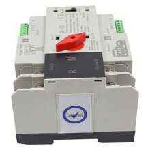 Aohuada 2P Automatic Transfer Switch, 110V Rated Operating Voltage, 100A Rated Operating Current 50HZ/60HZ GDAE10 Dual Power Mini Controller, 690V Insulation Voltage (2P PC Level)