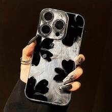 Funda para teléfono: Esta funda está diseñada para los modelos 13 y 4, con un brillante patrón glaciar y un elegante diseño de hilo para el 16 Pro. Es de TPU ultrafina. - Colores mixtos 1 - Ver 7
