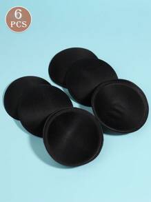 2/6/10 件女士圆形胸垫，无缝运动胸垫和多用途胸罩，舒适内衣衬垫，防止乳头突出，可重复使用胸罩配件适用于各种胸罩、连衣裙、吊带背心、运动服、瑜伽上衣、紧身衣 - 彩色 - 查看 8