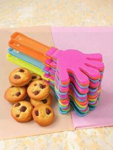 10/20 件迷你拍板，非常适合节日、生日派对礼物和用品，适合圣诞派对圣诞礼物新年礼物圣诞吊袜带礼物节日狂欢，塑料派对拍板快乐制造者派对为您带来狂欢和欢乐 - 彩色 - 查看 4