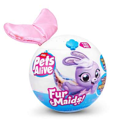 ZURU Pets Alive Chirpy Birds, Electronic Pet That Speaks, Giant Surprise Egg, Stickers, Comb, Fluffy Clay, Bird Animal Plush For Girls, Surprise Mystery Egg, 1 Count