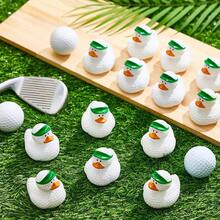 24 Piezas Patitos de Goma de Pelota de Golf de 2 Pulgadas Granel Favores de Fiesta Deportiva para Decoraciones de Fiesta de Cumpleaños Regalo para Jugadores de Golf Club - 24 - Ver 3