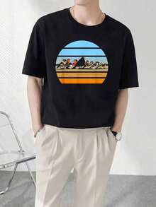 Men Undershirt Tops - Black - View 1