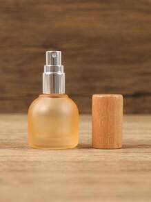 Customization 1pc 10ml/0.34oz Refillable Glass Perfume Spray Bottle With Adjustable Nozzle - Travel-Friendly Cosmetic & Cologne Container, Customizable Text Label, & Alcohol-Free For Skincare, Fragrance Samples, Perfume Bottle, Skincare Container, Modern Aesthetic, Material