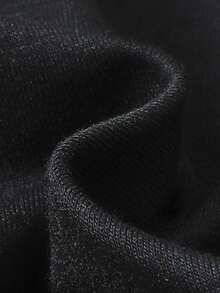 2 Stücke Kleinkind Jungen Bären Muster Langarm T-Shirt und Hose Set, bequem und hautfreundlich, Lässig Outfit, verstärkt für Herbst/Winter, Regular Fit, Rundhalsausschnitt, Tiermuster, Baby Kleidung, geeignet für Outdoor - Schwarz - Übersicht 8