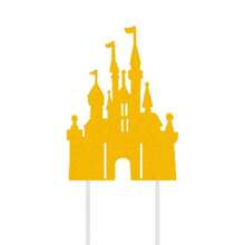 Decoración de cumpleaños feliz del castillo de la princesa princesa, decoración para el hogar, para hornear, cupcakes, toppers, banderines para pasteles, suministros de fiesta, regalo de amor - Multicolor - Ver 13