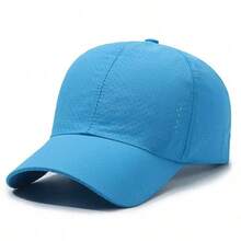 Quick Drying Hat. Outdoor Breathable Sun Protection And Shading. Baseball Cap. Simplicity. Mesh Baseball Cap - A - View 5