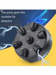 1 pieza Mini Detector de mentiras de seis dedos, Juego eléctrico de choque, juguete de broma novedoso - Multicolor - Ver 8