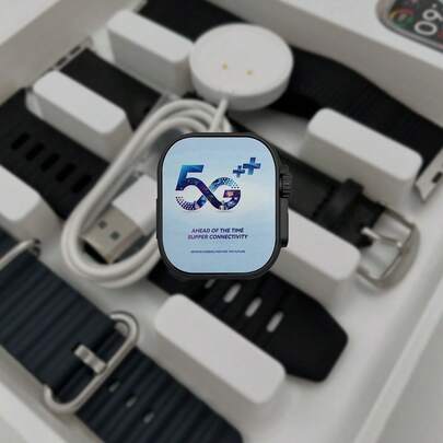 Reloj Inteligente IA3 con SIM, Cámara HD y Apps Integradas – Pantalla Táctil Full HD, Compatible con Redes Sociales ¡UN SMARTPHONE COMPLETO EN TU MUÑECA!