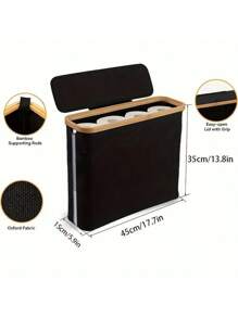 Toilet Paper Holder Storage Box, 1 Piece Multi-Purpose Bathroom Organizer With Lid, Home Organizer For Bathroom, Office, Laundry Room, Boxes