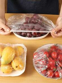 500 Stücke/Packung Dicke große vielseitige durchsichtige Haarkappe, tägliche wasserdichte durchsichtige Haarschutzkappe, geeignet für den täglichen Gebrauch, Outdoor-Reisen, Hotel- und Tourismusaccessoires, Haarpflege und Reinigungsbedarf (kann auch 10/50/100/300 Stücke gekauft werden)