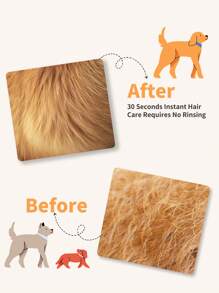 GJYC PET Premium Haarpflegeöl für Haustiere - 45 ml - Tiefe Nährstoffe, strahlender Glanz, müheloses Entwirren, Kokosduft mit langanhaltender Duftnote für einen gesünderes, seidigeres Fell