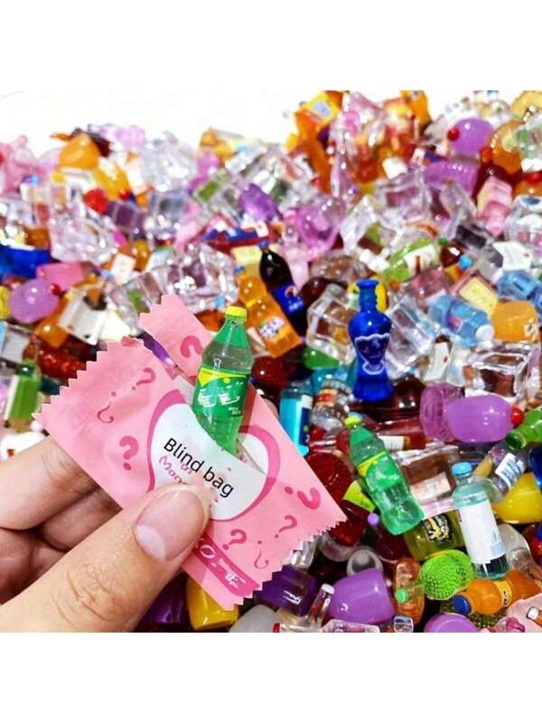 12 Stück/Set zufällige, mehrjährige Harz-Dekorationen, geeignet für DIY Schmuck, Basteln und Accessoires, Schulbedarf