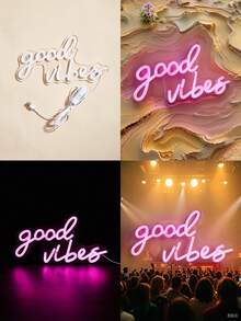 1 Miếng Đàn tăng dung Lá thư Đèn LED Neon Trang trí tường Đèn ngủ Đối với Nhà  Phòng ngủ , Ngày lễ Lễ cưới Buổi tiệc Đồ trang trí - trắng - Xem 5