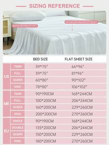 1pc Supersoft Plain Flat Sheet, Lightweight Cloud-Like Feel Bedding, Deep Pocket Bed Sheet, Soft And Breathable, For All Size Bed -Twin, Full, King, Queen Size Sheet. For Home Bedding And School Bedding Dorm Essentials, Light Pink - Baby Pink - View 3