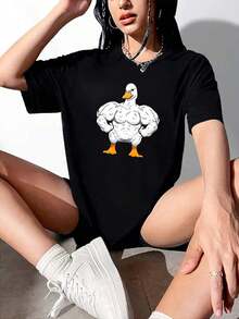 Women T-Shirts - Black - View 1